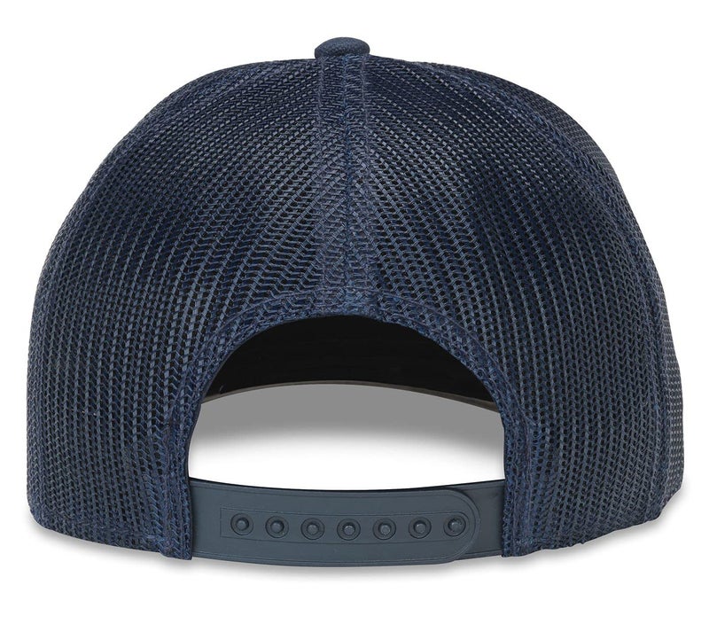 AMERICAN NEEDLE Seattle Kraken Officially Licensed NHL Valin Adjustable Snapback Trucker Dad Baseball Hat (42962B-SEK-NAVY) - Image 3